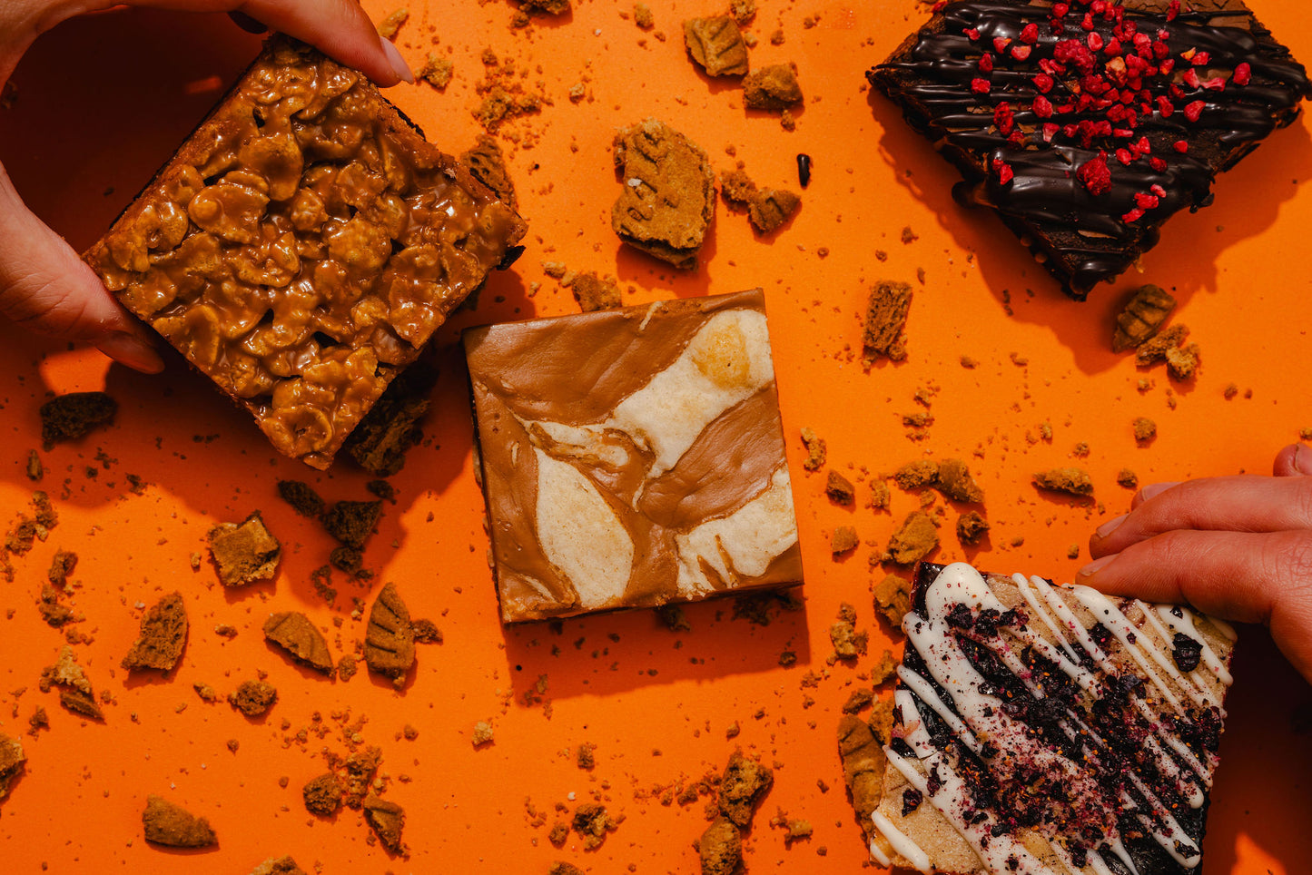 JULY Box Of 6 Brownies & Blondies
