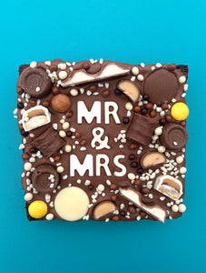 Mr and Mrs Brownie Slab