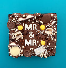 Load image into Gallery viewer, Mr and Mr Brownie Slab