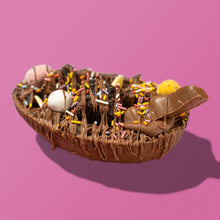 Load image into Gallery viewer, Easter Bunny Brownie Filled Egg - thesavvybaker