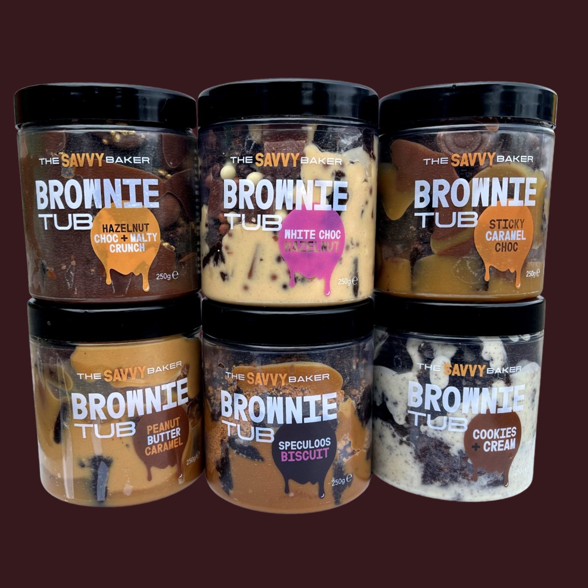 Brownie Tubs - thesavvybaker
