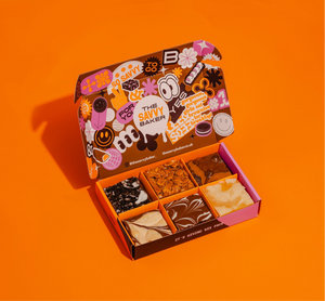 AUGUST Box Of 6 Brownies & Blondies