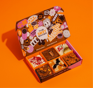 JUNE Box Of 6 Brownies & Blondies