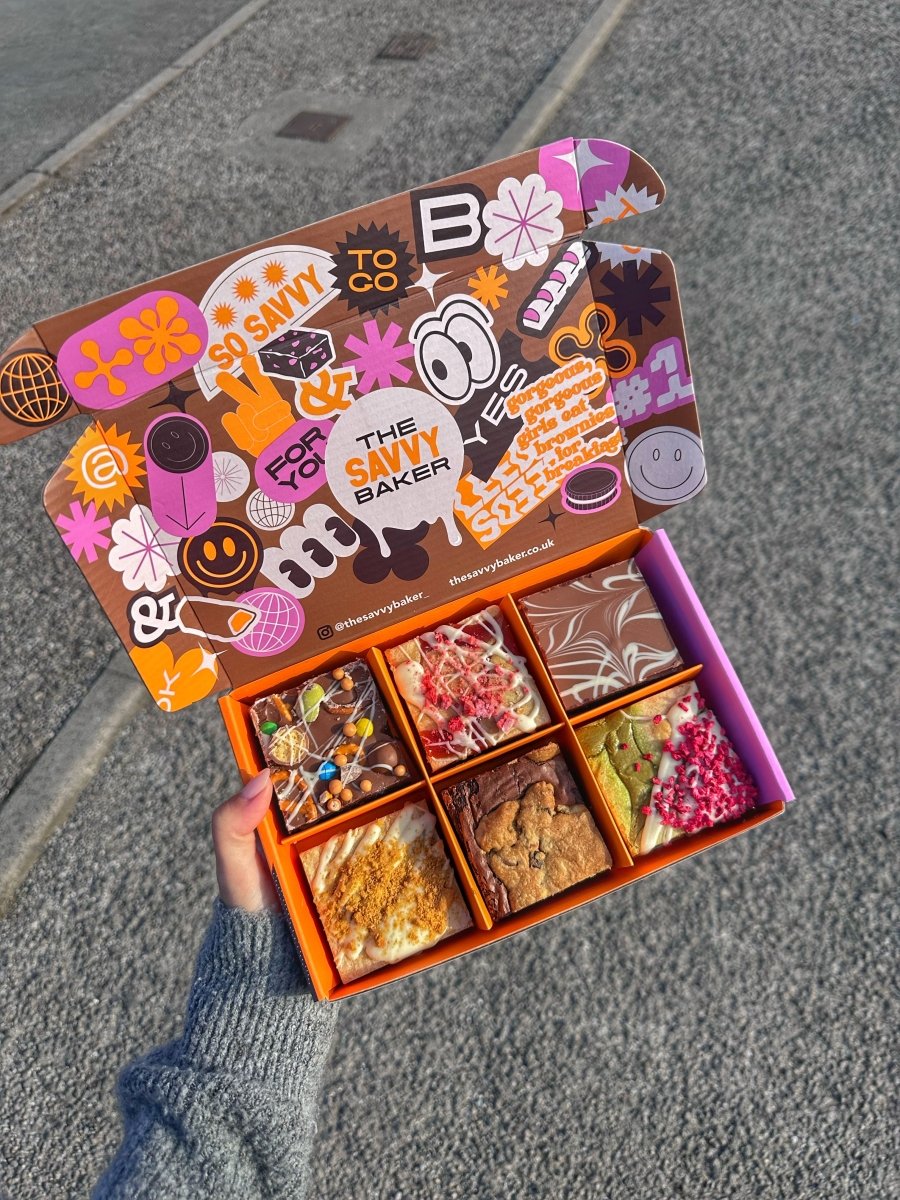 BOX OF 6 NEW FLAVOURS - thesavvybaker