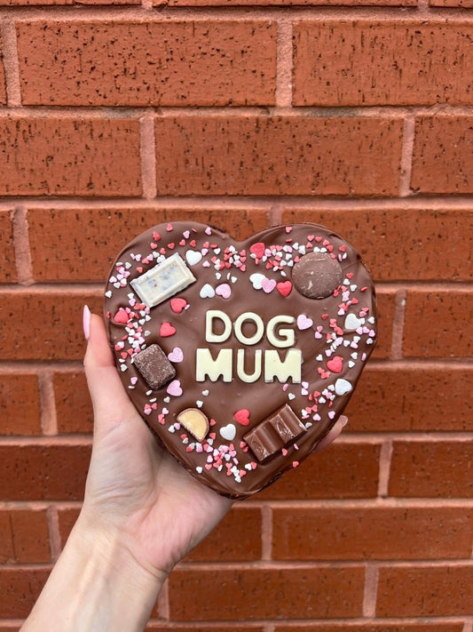 Mothers Day Brownie Slab Gift DOG MUM (pre - order) - thesavvybaker