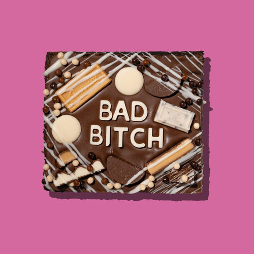Bad Bitch Brownie Slab - thesavvybaker