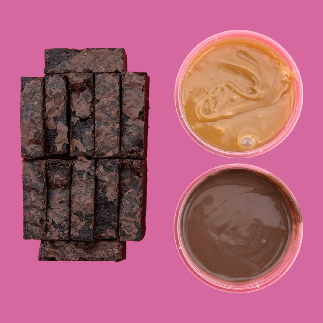 Chocolate Caramel Dipping Box - thesavvybaker