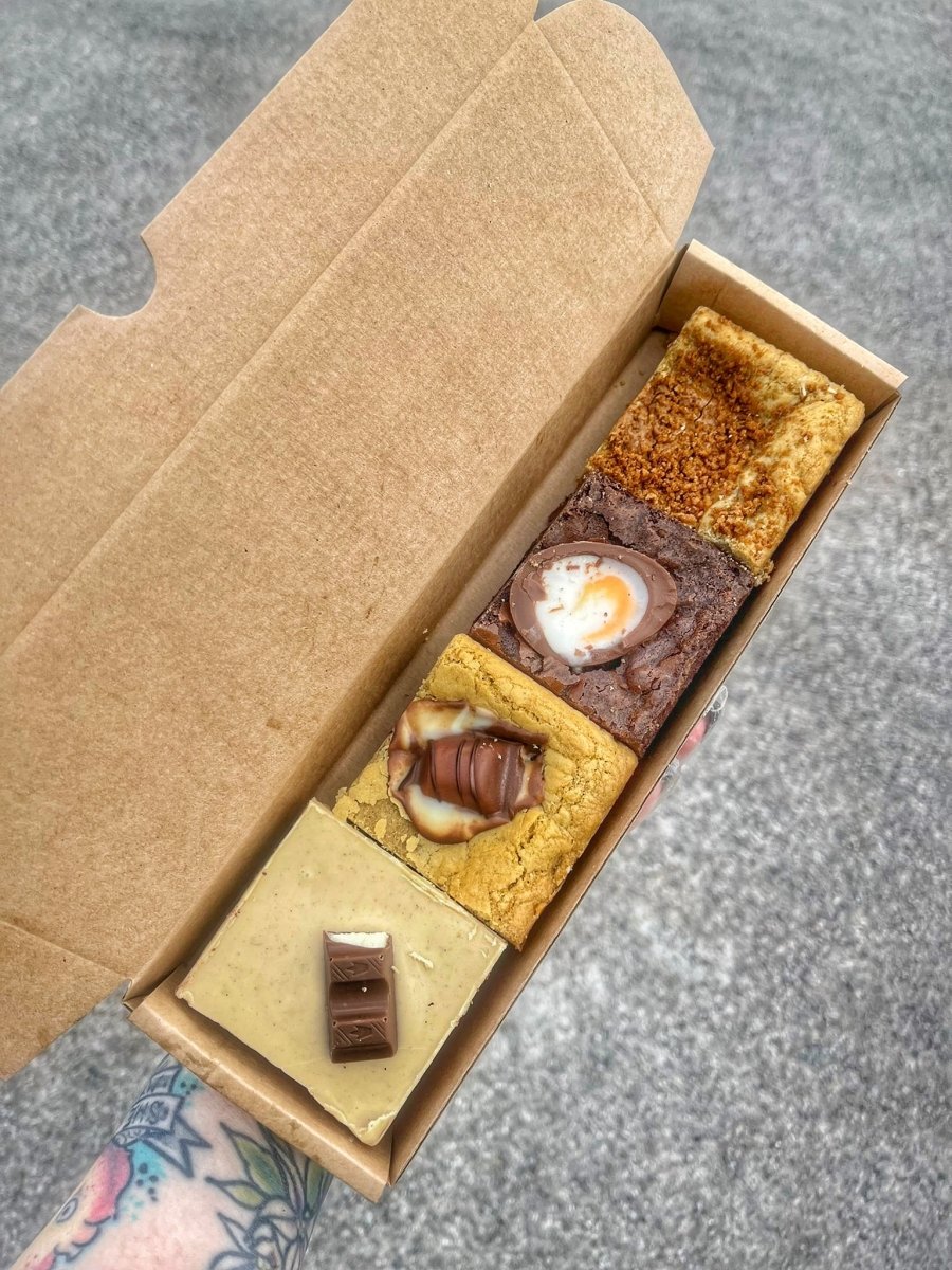 Corners Brownie box - thesavvybaker