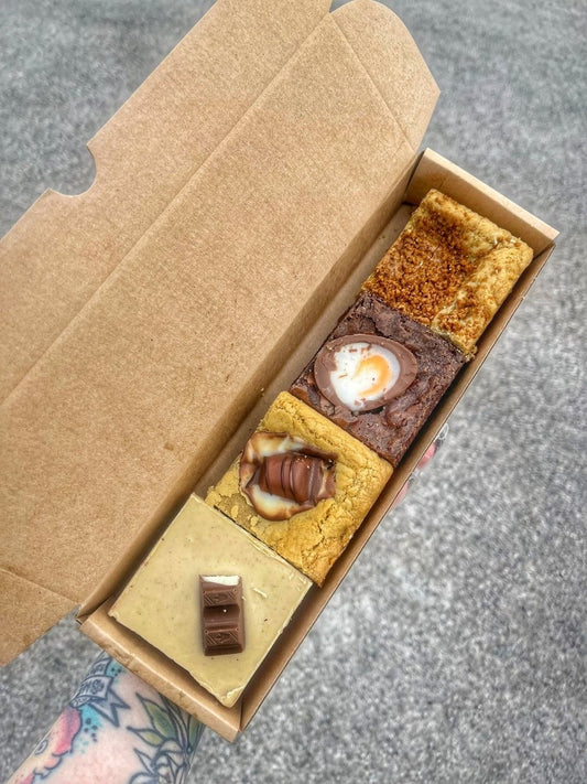 Corners Brownie box - thesavvybaker