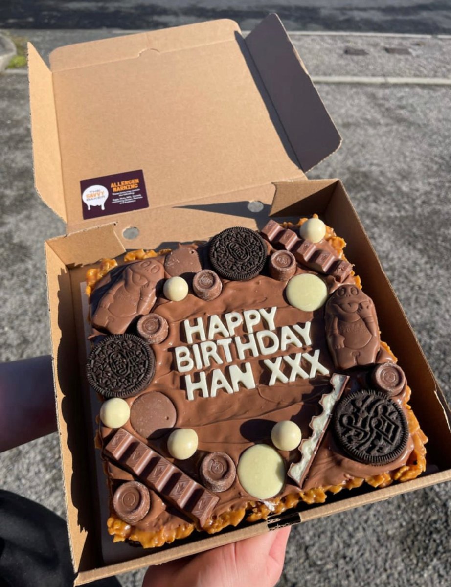 Custom Giant Cookie Slab - thesavvybaker