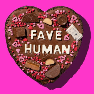 FAVE HUMAN - Valentines Brownie Slab Preorder - thesavvybaker