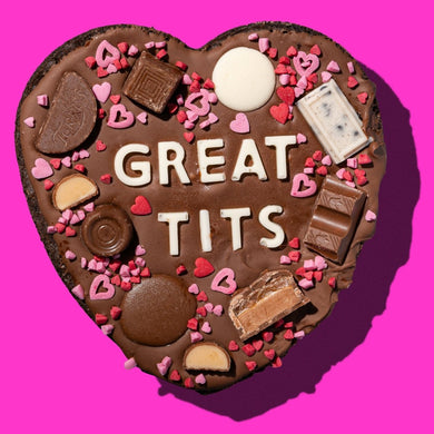 GREAT TITS - Valentines Brownie Slab Preorder - thesavvybaker