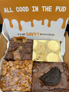 SPARES BOX of 4 BROWNIES, COOKIES AND MORE - thesavvybaker